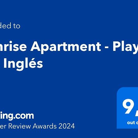 Sunrise Apartment - Playa Del Ingles 외부 사진